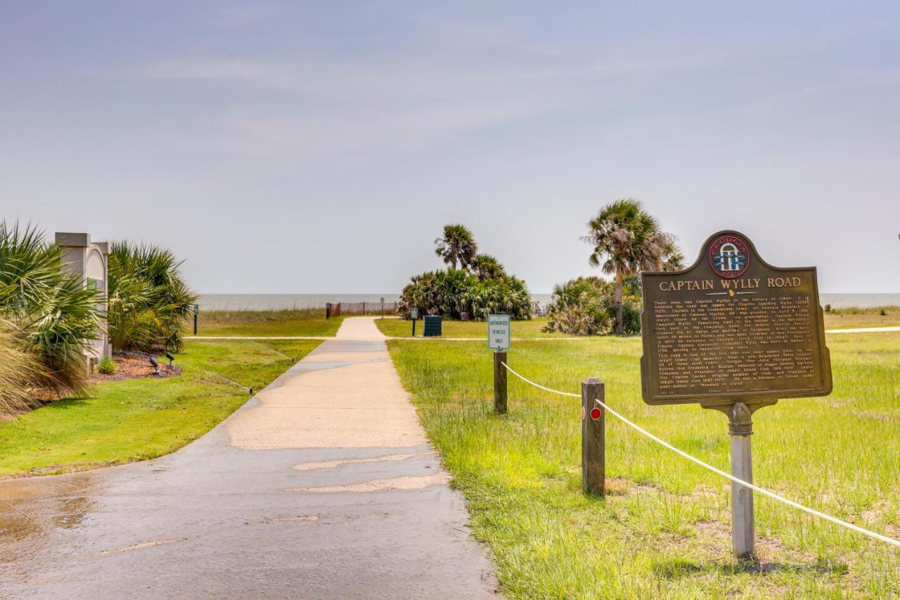 Pet-Friendly Jekyll Island Abode - Walk To Beach! מראה חיצוני תמונה